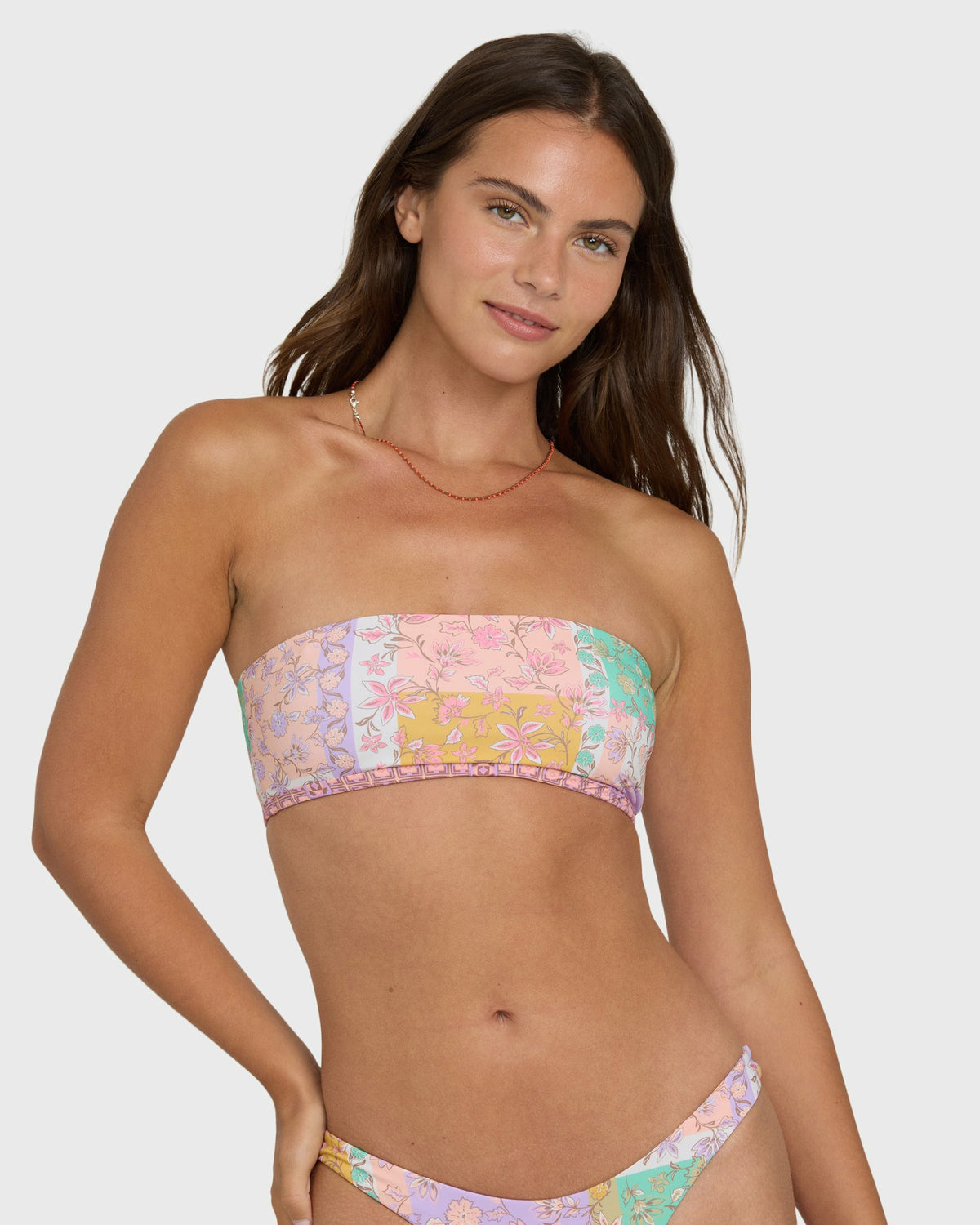Billabong Women's Dreamy Daze Reversible Tiny Bikini Bottoms - Sweet Lilac
