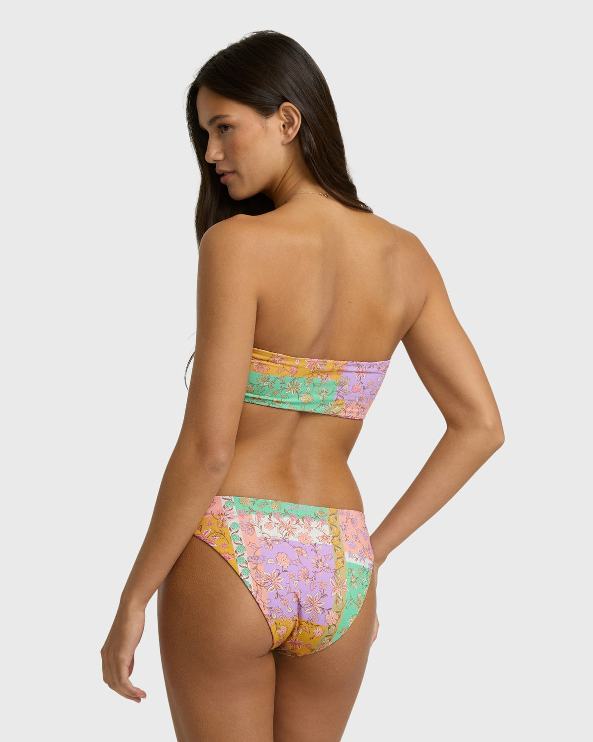 Billabong Women's Dreamy Daze Tropic Reversible Bikini Bottoms - Sweet Lilac