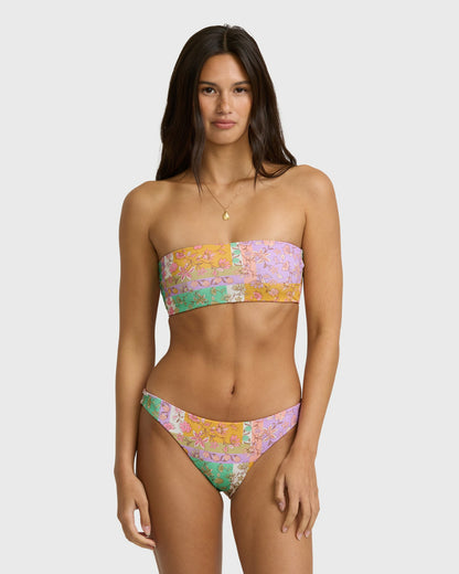 Billabong Women's Dreamy Daze Tropic Reversible Bikini Bottoms - Sweet Lilac