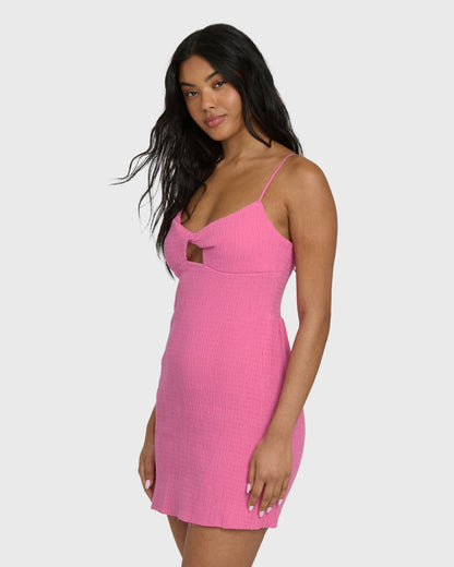 Billabong Women's Crystal Clear Mini Dress - Guava