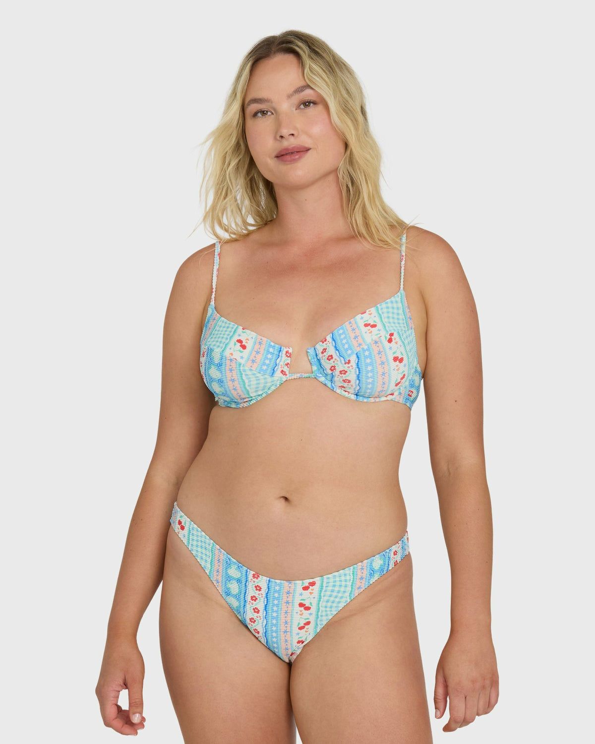 Billabong Women's Picnic Leah Underwire Bikini Top - Dream Blue