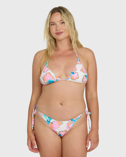 Billabong Women's Sweet Escape Remi Triangle Bikini Top - Salt Crystal
