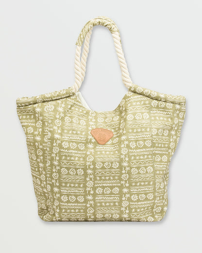 Billabong Women's Rope Tote Bag - Green Tea