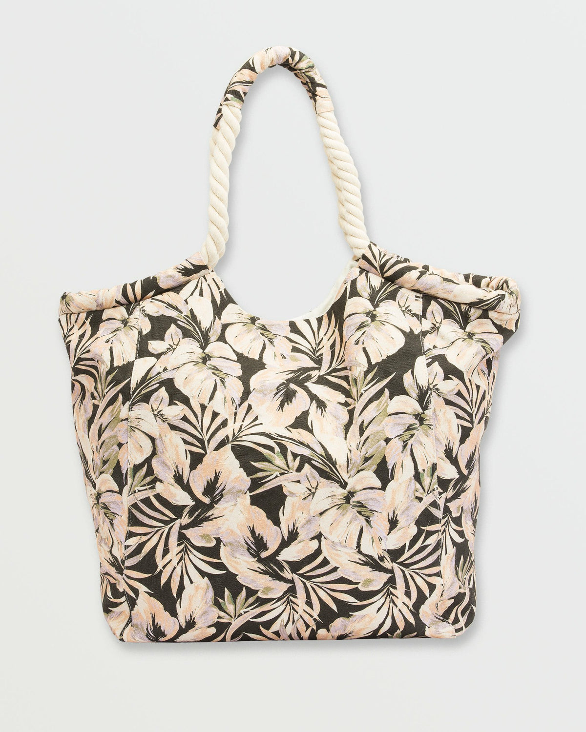 Billabong Women's Rope Tote Bag - Black Floral