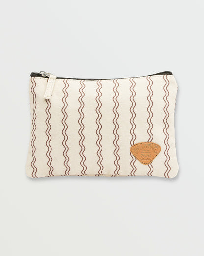 Billabong Women's Lil Snitch Zip Pouch - Whitecap