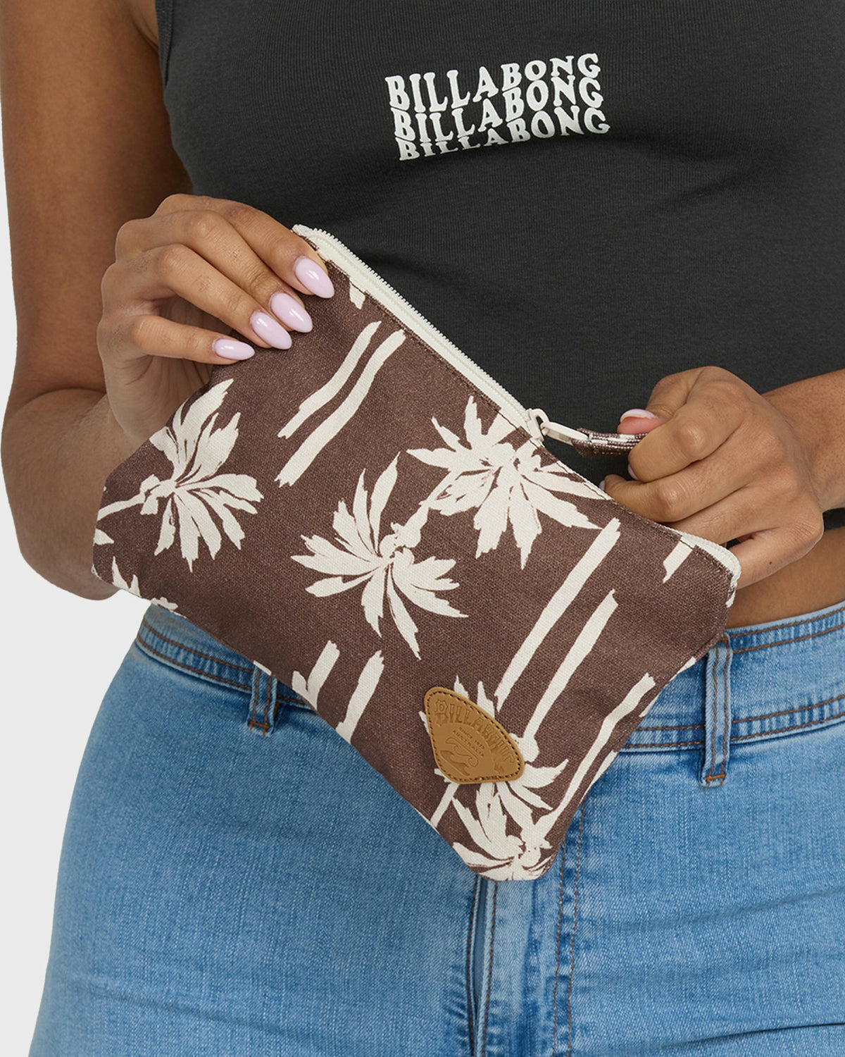 Billabong Women's Lil Snitch Zip Pouch - Nutmeg