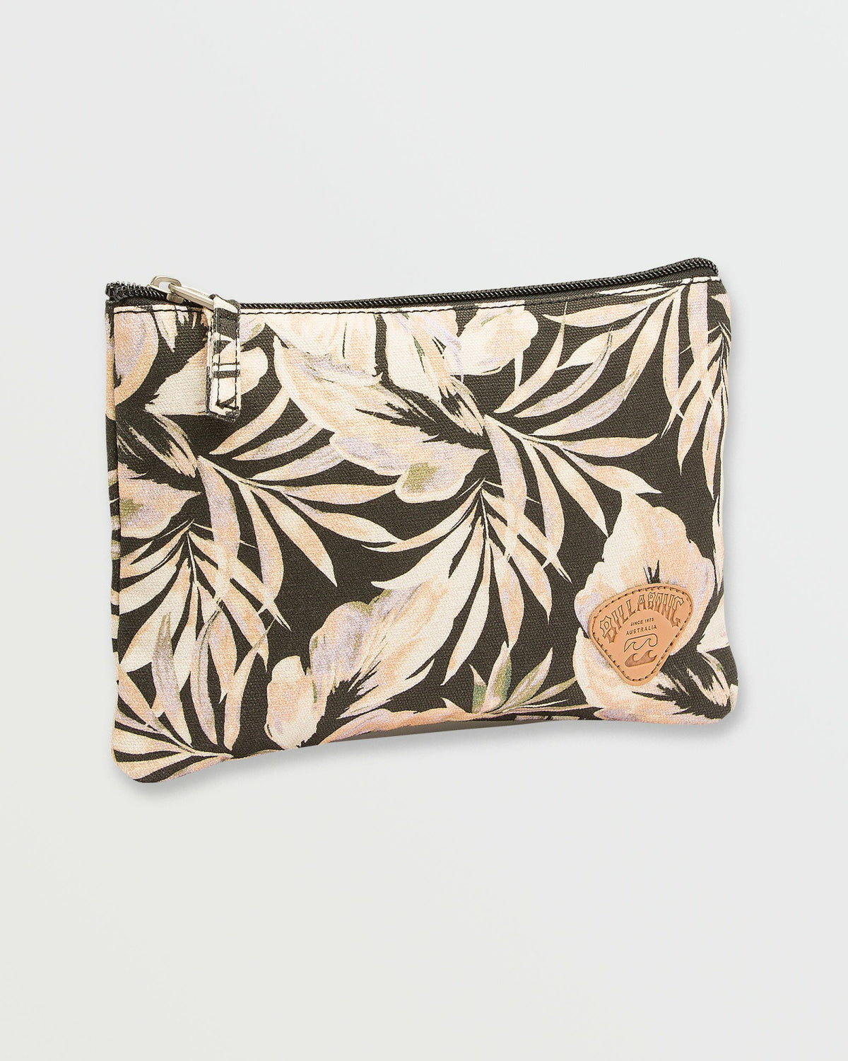 Billabong Women's Lil Snitch Zip Pouch - Black Floral