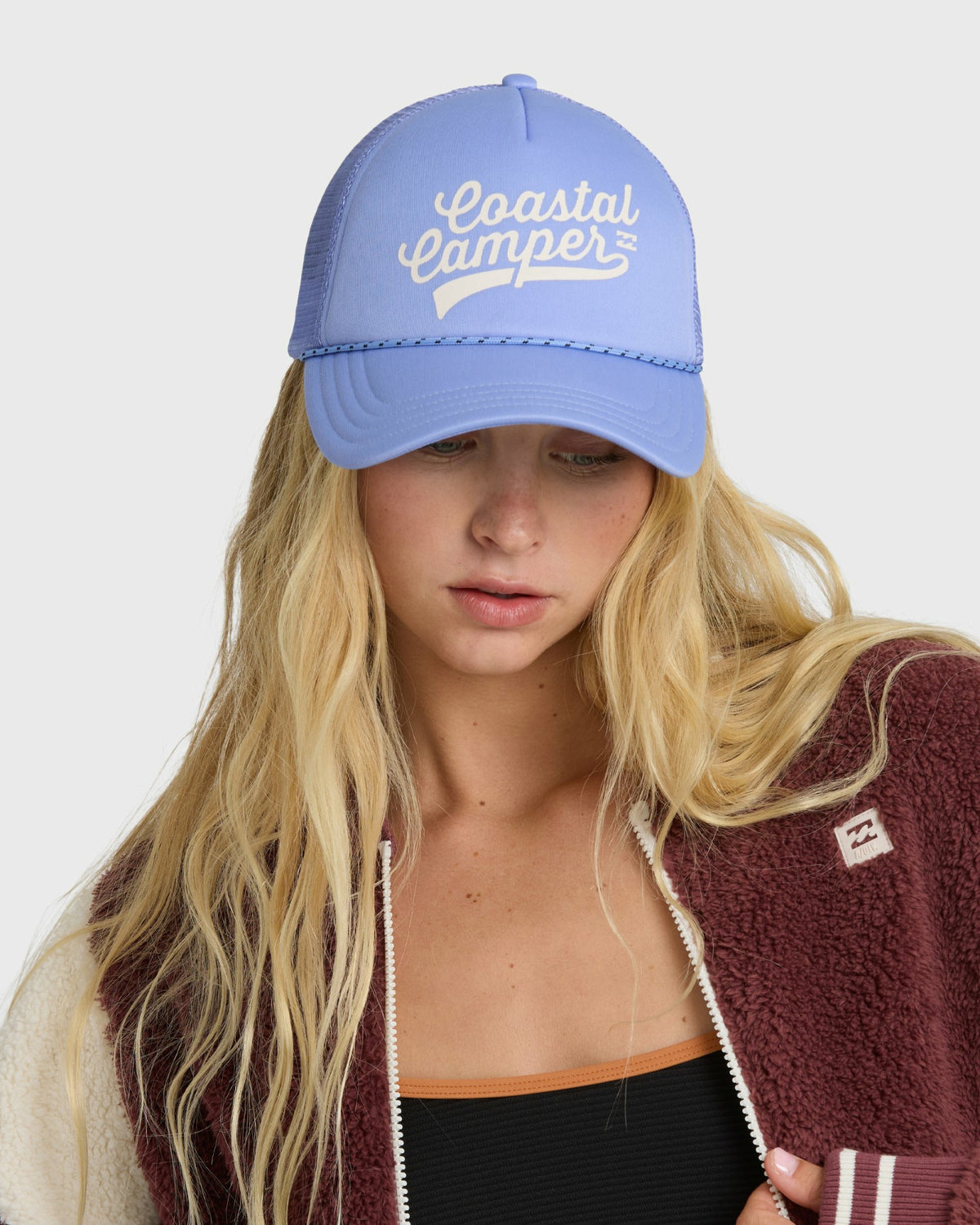Billabong Women's Adiv Trucker Hat - French Blue