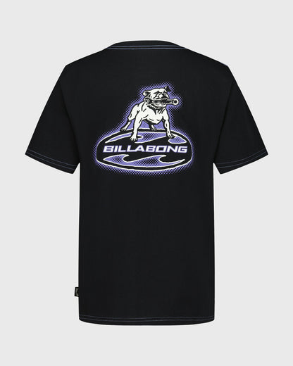 Billabong Women's Little Boys Bad Dog WIP Short Sleeve T-Shirt