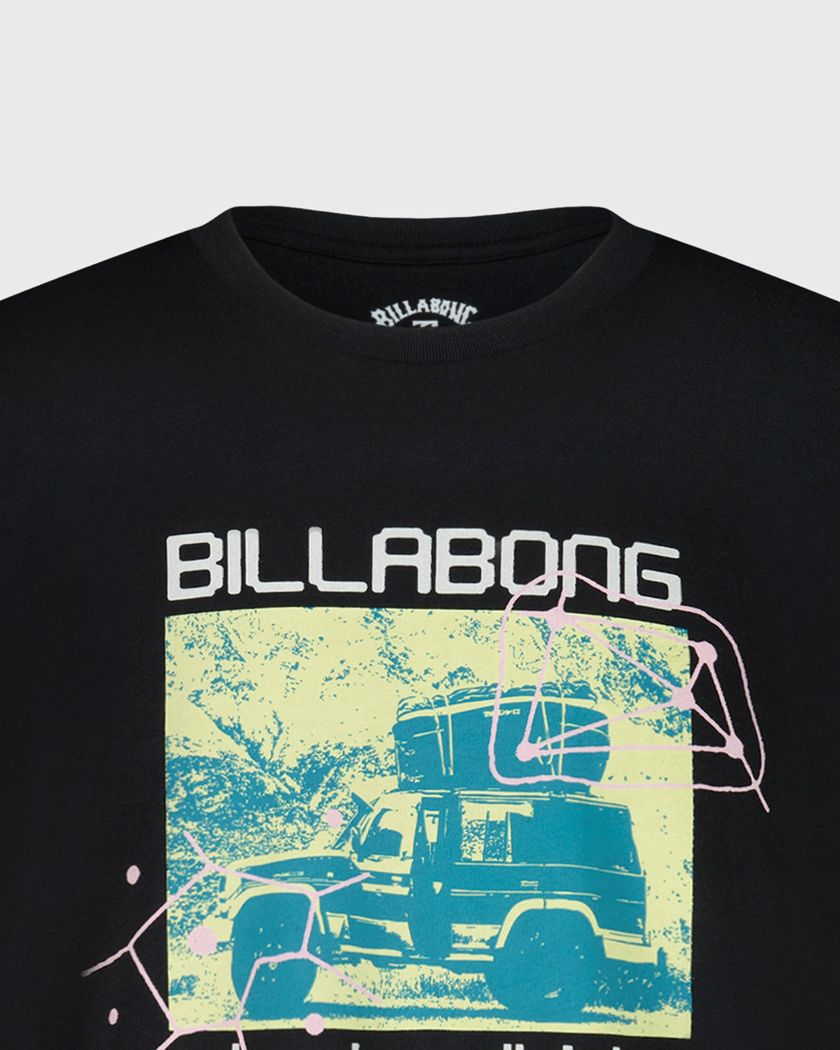 Billabong Women's Boys Stacked Short Sleeve T-Shirt