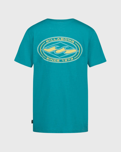 Billabong Women's Boys Rotor Diamond Short Sleeve T-Shirt