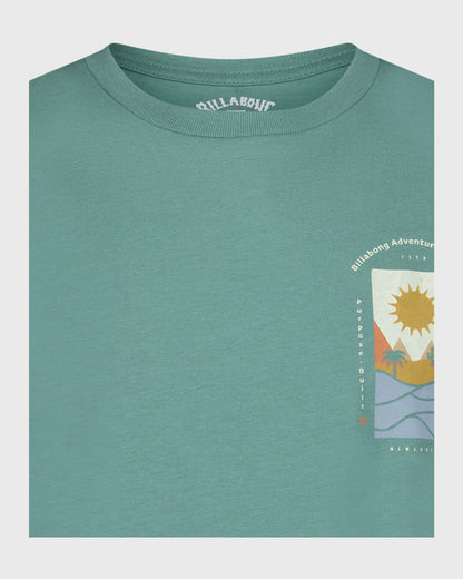 Billabong Women's Boys Sun Down Short Sleeve T-Shirt