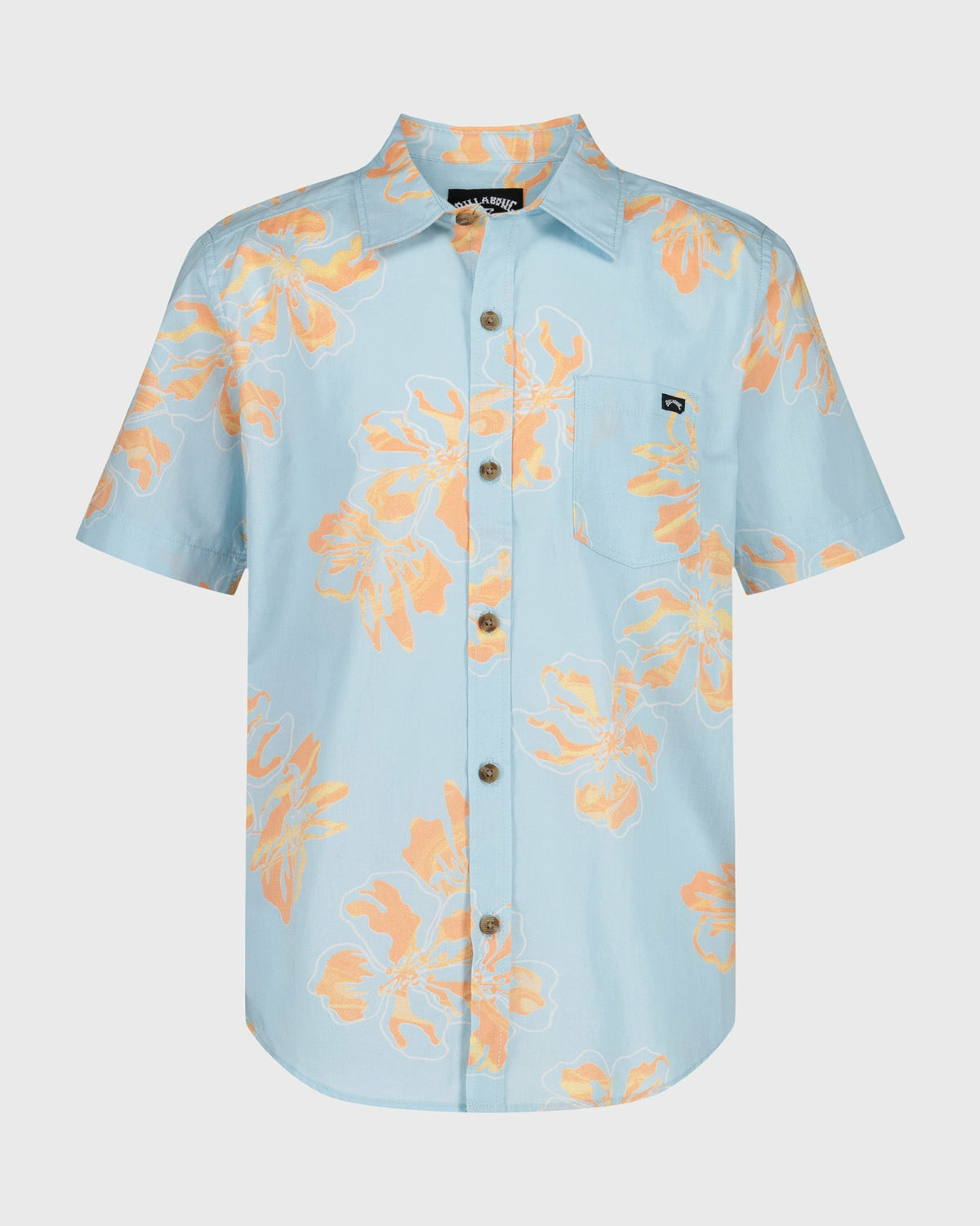 Billabong Women's Boys Sundays Short Sleeve Shirt