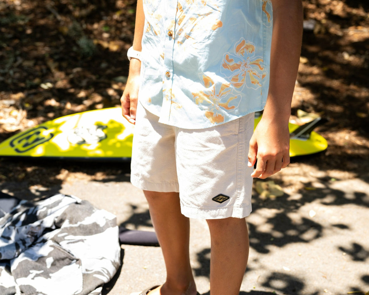 Billabong Women's Boys Sundays Short Sleeve Shirt