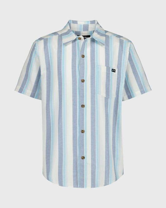 Billabong Women's Boys Sundays Short Sleeve Shirt