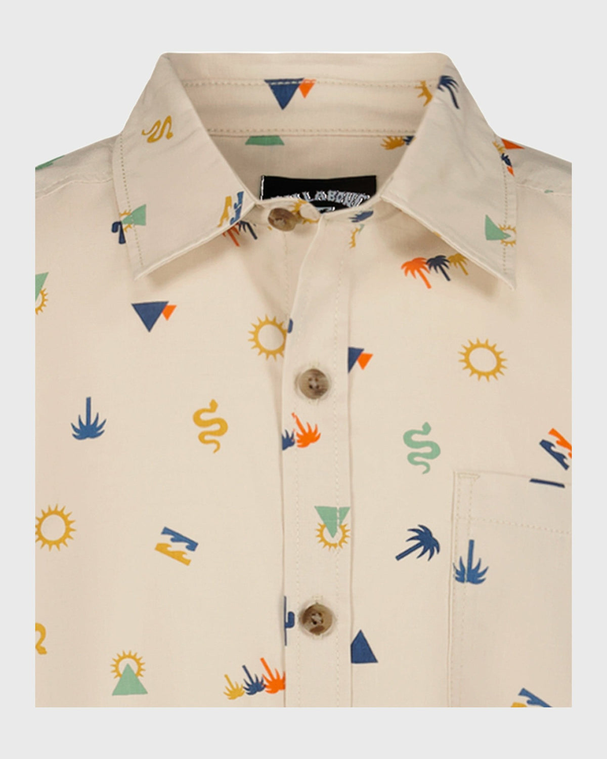 Billabong Women's Boys Sundays Short Sleeve Shirt