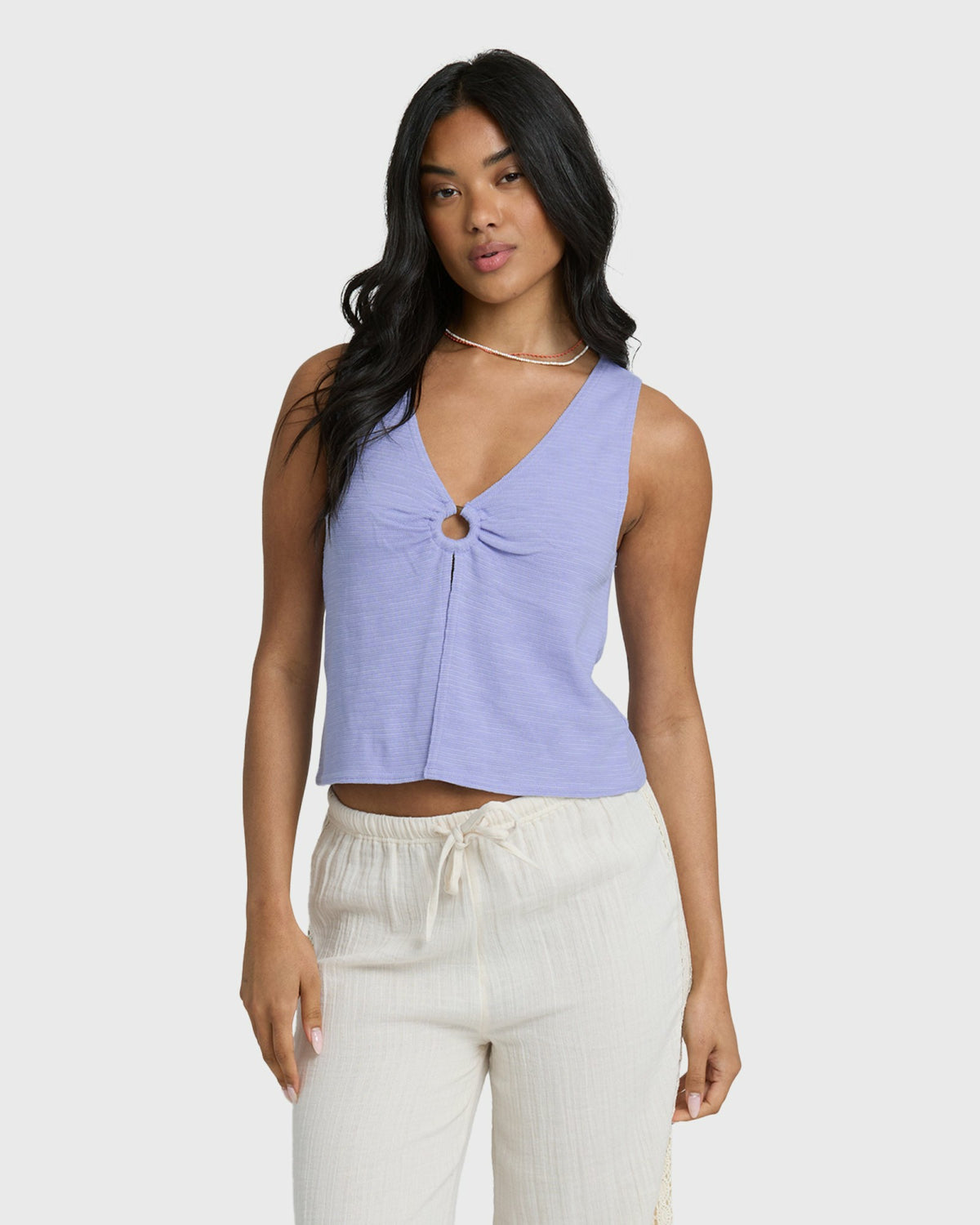 Billabong Women's Veda Knit Tank - Twilight Blue