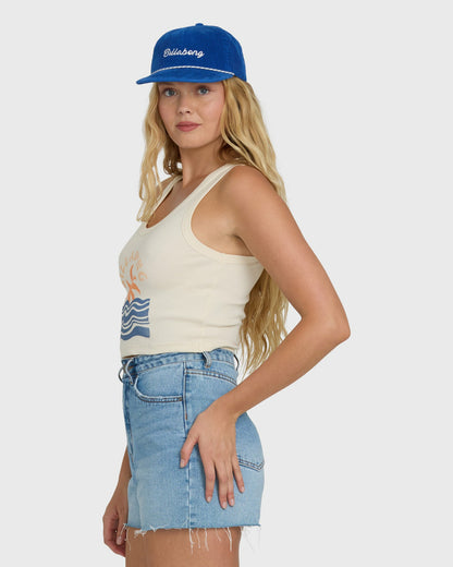 Billabong Women's It Takes You Tank Top - White Cap
