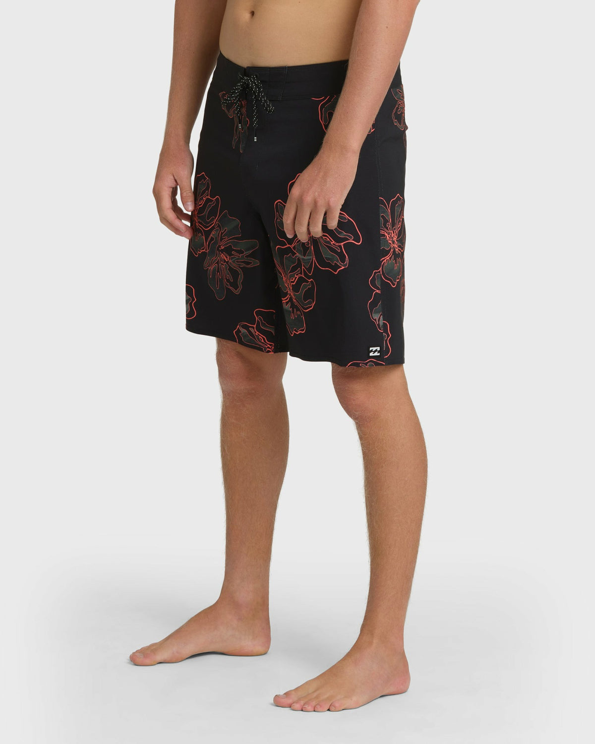 Billabong Men's Sundays Pro 19\" Boardshorts - Black Multi - Black