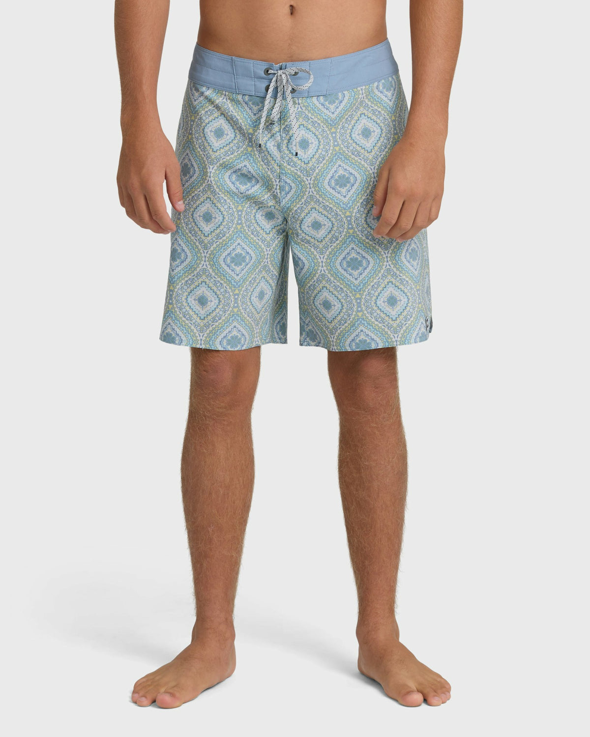 Billabong Men's Good Times Pro 18\" Boardshorts - Fog Gray Multi - Fog Gray