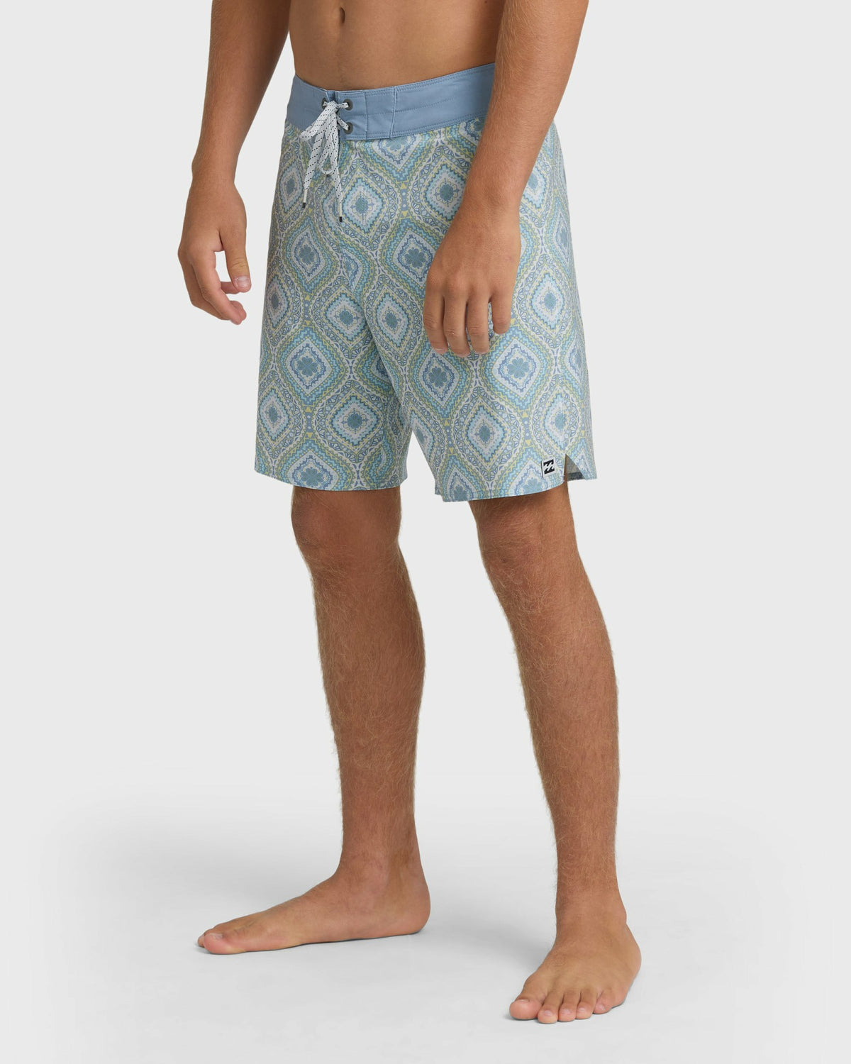 Billabong Men's Good Times Pro 18\" Boardshorts - Fog Gray Multi - Fog Gray