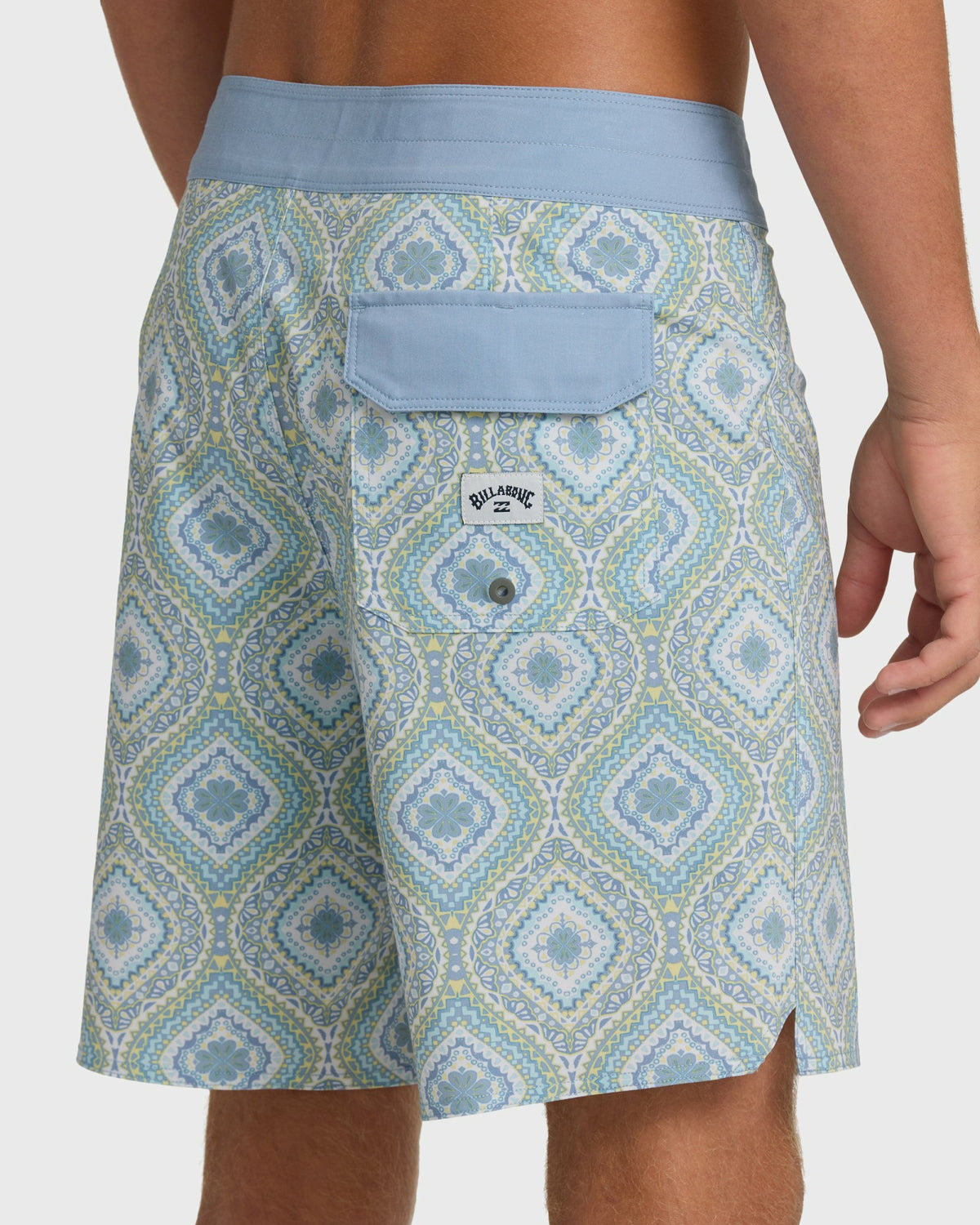 Billabong Men's Good Times Pro 18\" Boardshorts - Fog Gray Multi - Fog Gray