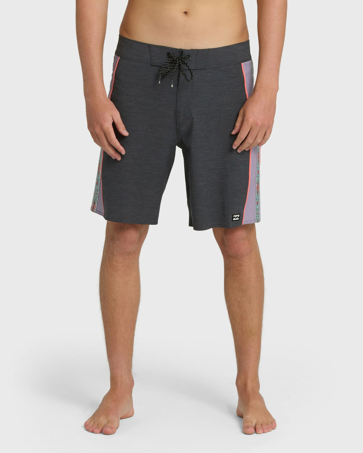 Billabong Men's Dbah Pro 19\" Boardshorts - Black Vintage - Black Vintage