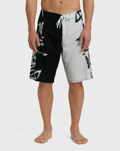 Billabong Men's Inverted Pro 22\" Boardshorts - Washed Black