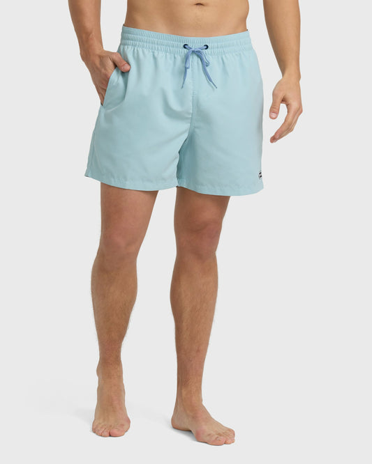 Billabong Men's All Day Laybacks 16\" Trunks - Dusty Blue