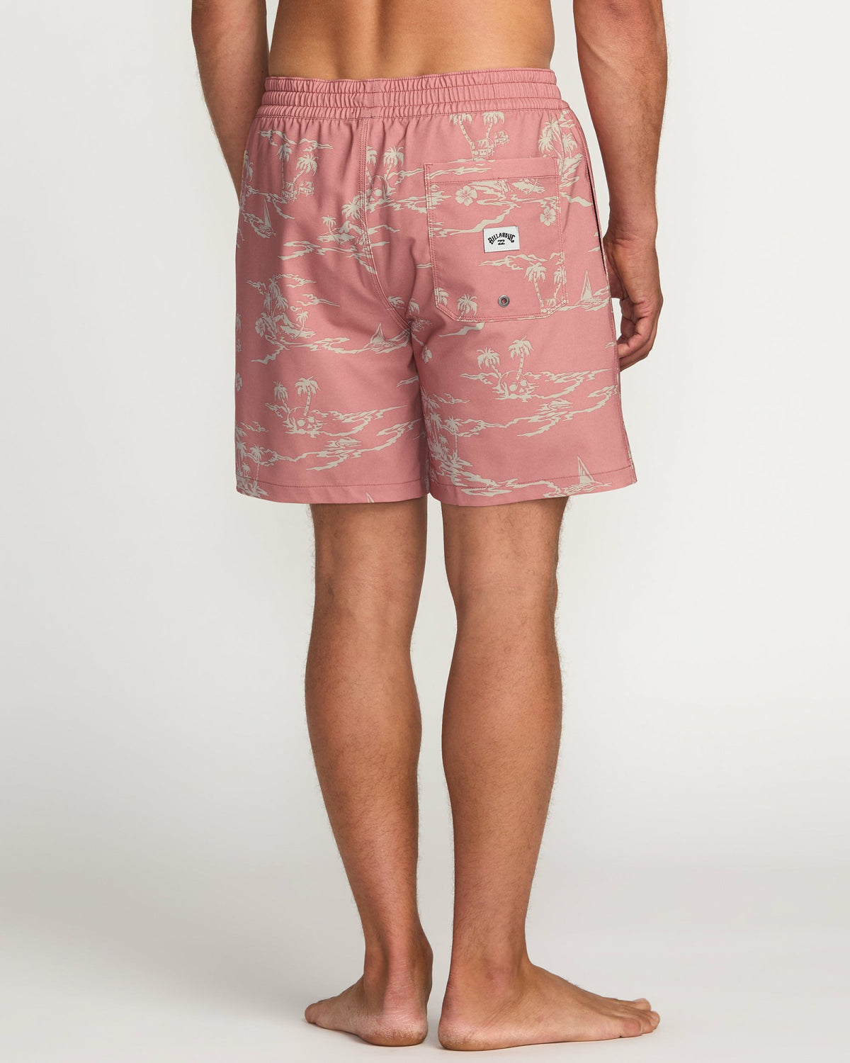 Billabong Men's Lineup Laybacks 16\" Trunks - Dusty Rose