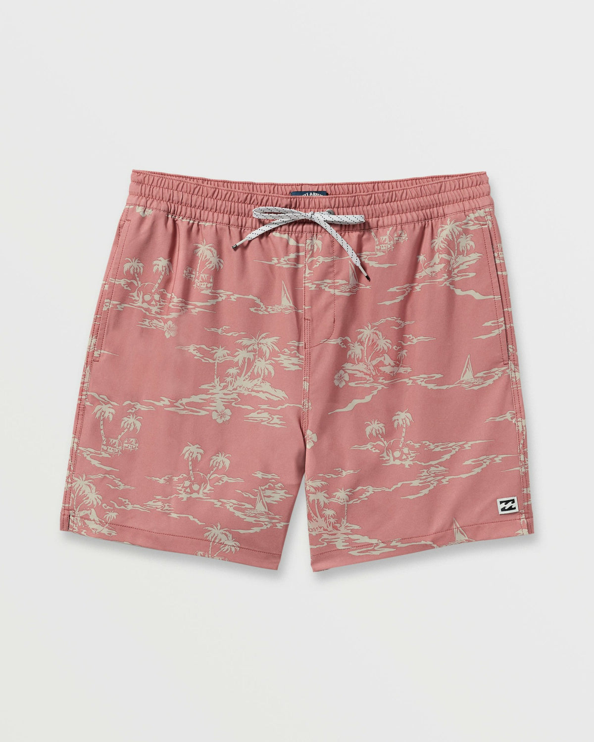 Billabong Men's Lineup Laybacks 16\" Trunks - Dusty Rose