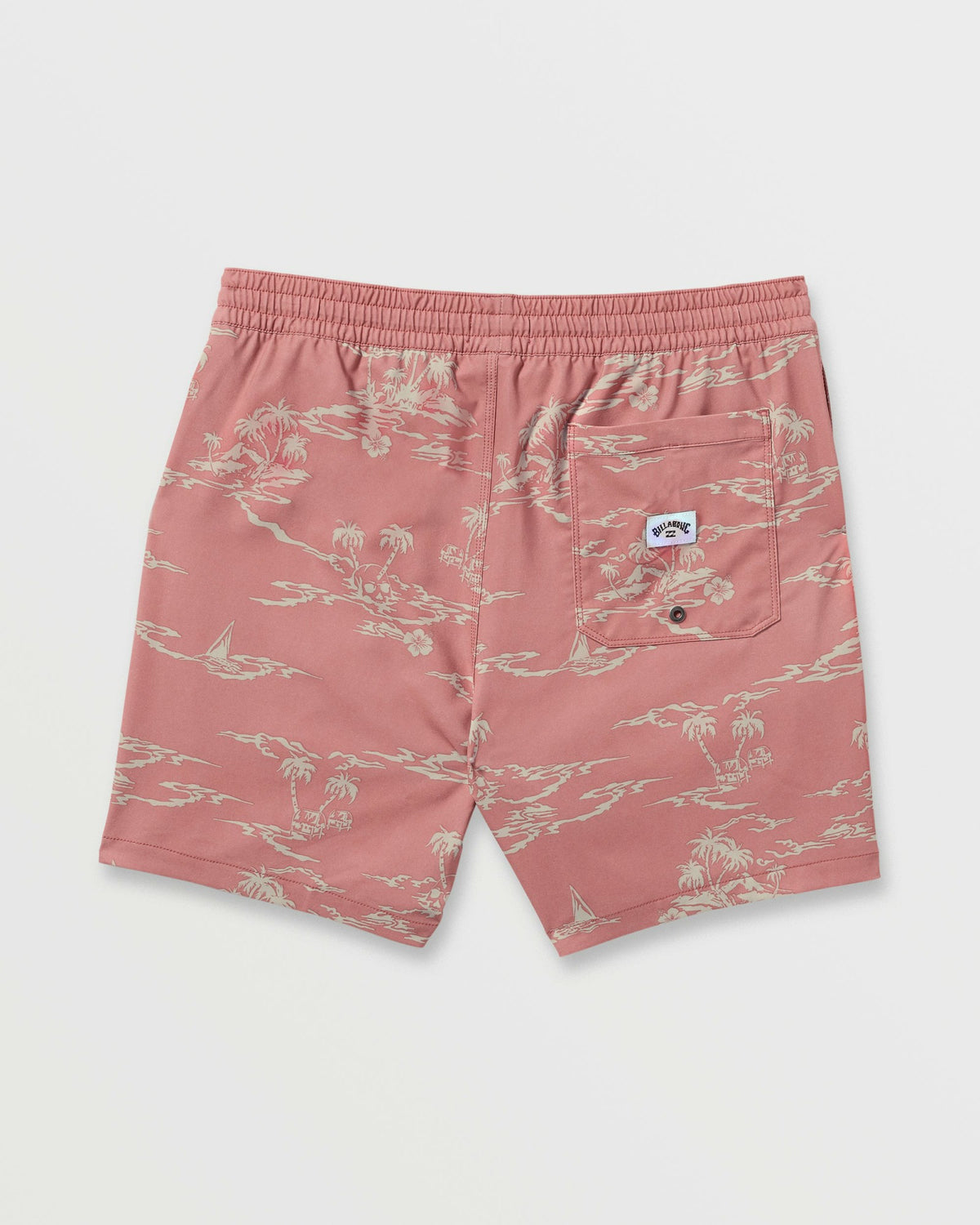 Billabong Men's Lineup Laybacks 16\" Trunks - Dusty Rose