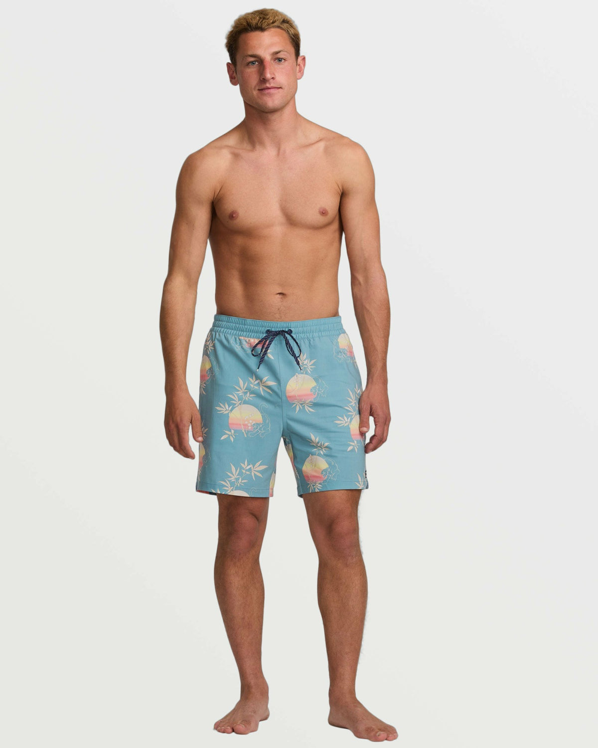 Billabong Men's Good Times Layback 16\" Trunks - Washed Blue