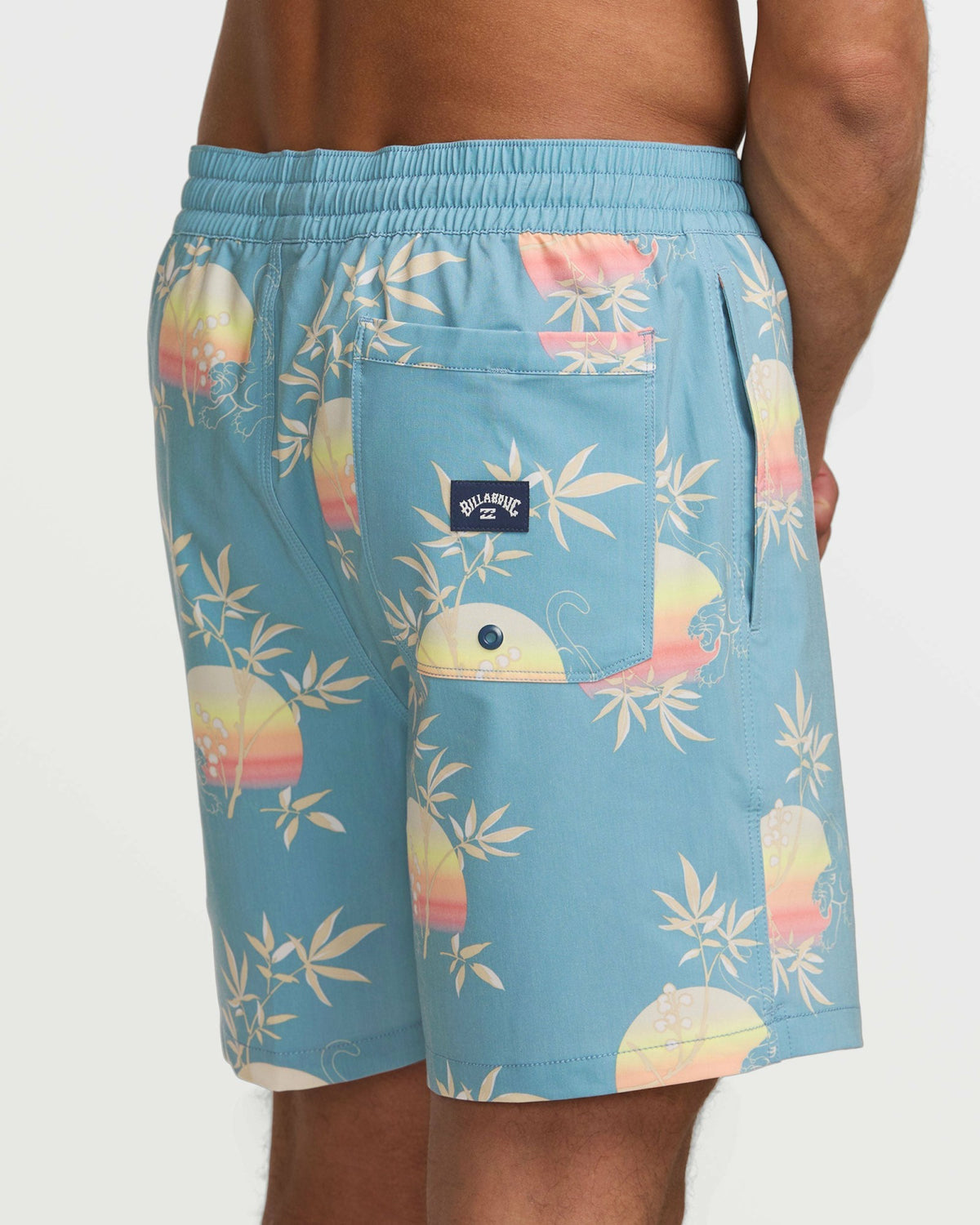 Billabong Men's Good Times Layback 16\" Trunks - Washed Blue