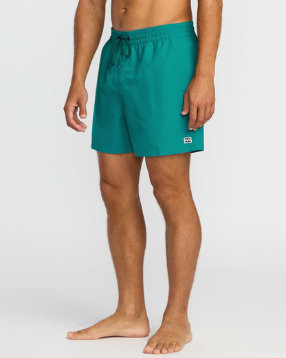 Billabong Men's All Day Laybacks 16\" Trunks - Real Teal