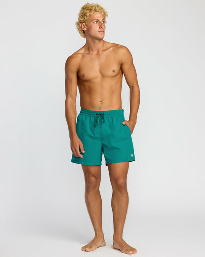 Billabong Men's All Day Laybacks 16\" Trunks - Real Teal