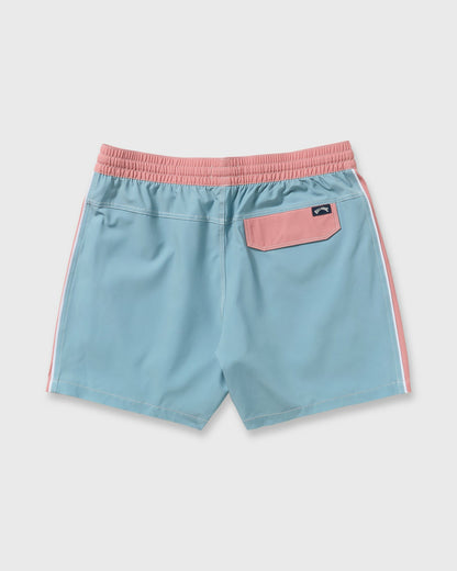 Billabong Men's Dbah Panel Laybacks Swim Trunk - Washed Blue