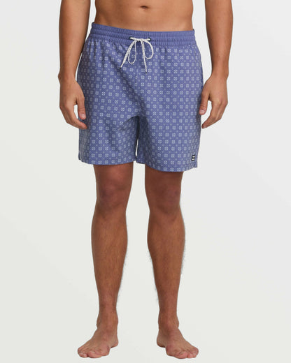 Billabong Men's Good Times Layback 16\" Trunks - Deep Blue