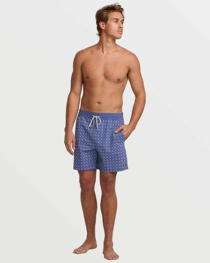 Billabong Men's Good Times Layback 16\" Trunks - Deep Blue