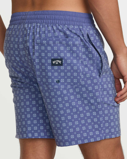 Billabong Men's Good Times Layback 16\" Trunks - Deep Blue