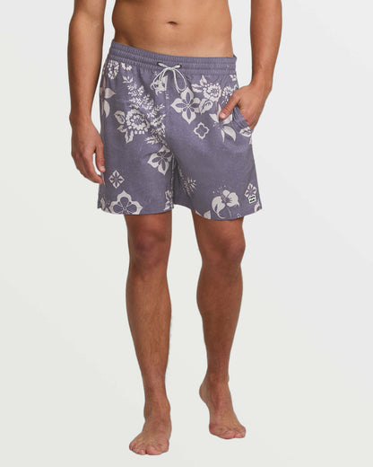 Billabong Men's Good Times Layback 16\" Trunks - Light Purple