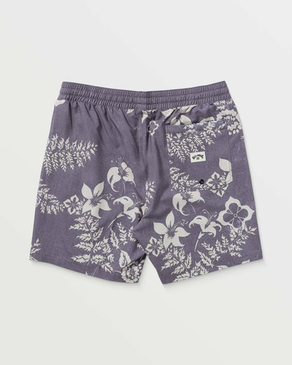 Billabong Men's Good Times Layback 16\" Trunks - Light Purple