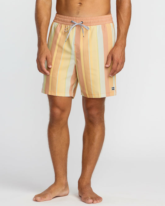 Billabong Men's Good Times Layback 16\" Trunks - Dusty Rose