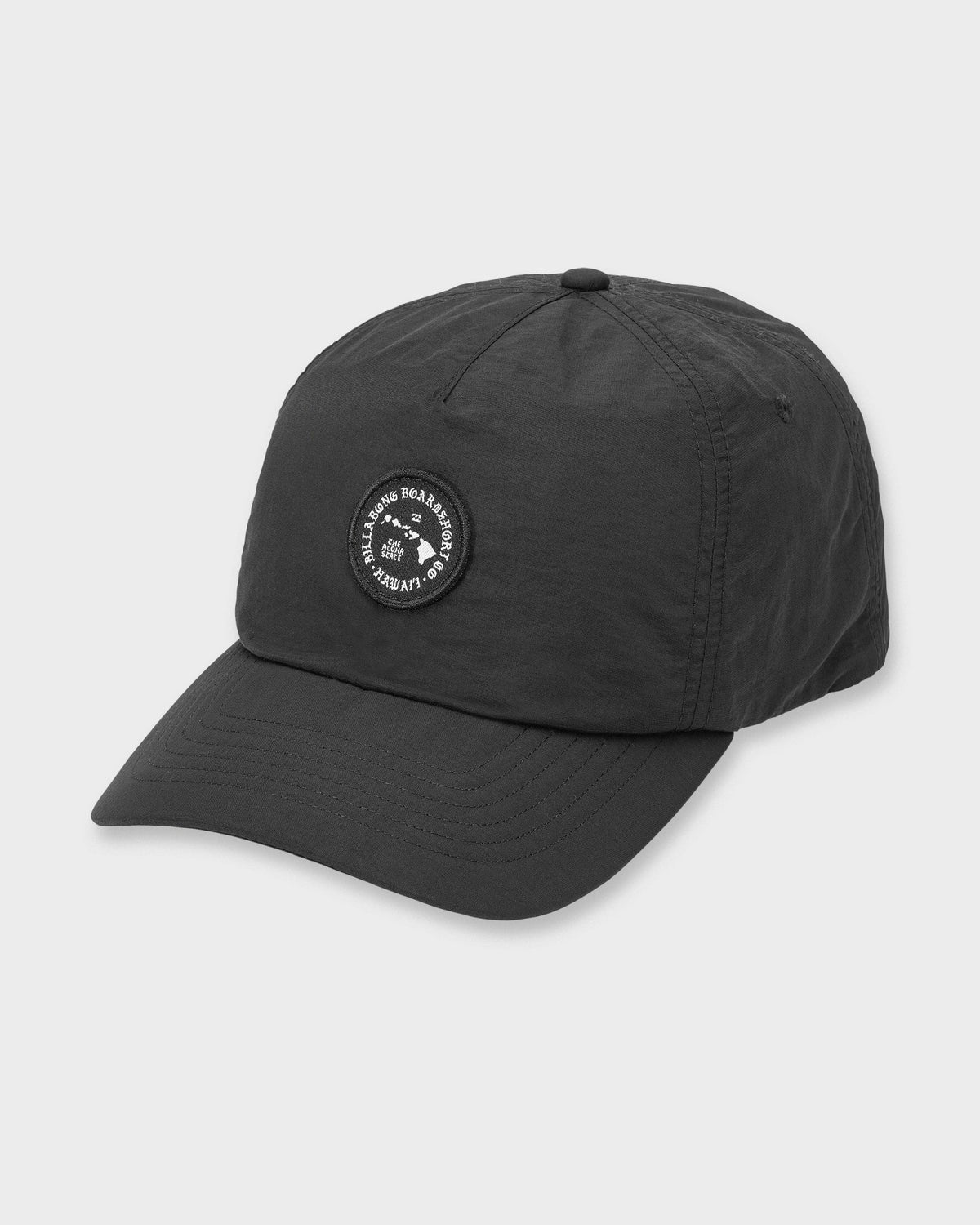 Billabong Men's Aloha Island Hi Snapback Hat - Black