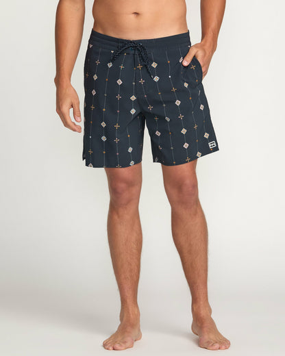Billabong Men's Good Times Lo Tide 18\" Boardshorts - Navy