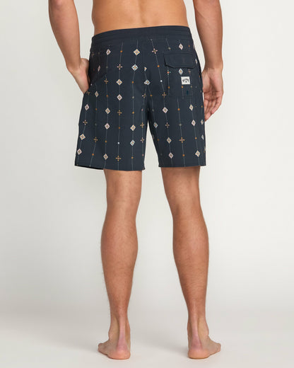 Billabong Men's Good Times Lo Tide 18\" Boardshorts - Navy