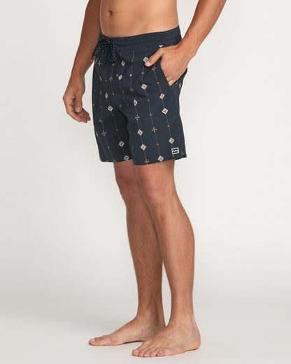 Billabong Men's Good Times Lo Tide 18\" Boardshorts - Navy