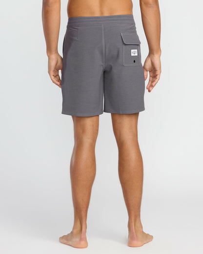 Billabong Men's Every Other Day Lo Tide 18\" Boardshorts - Gray Violet