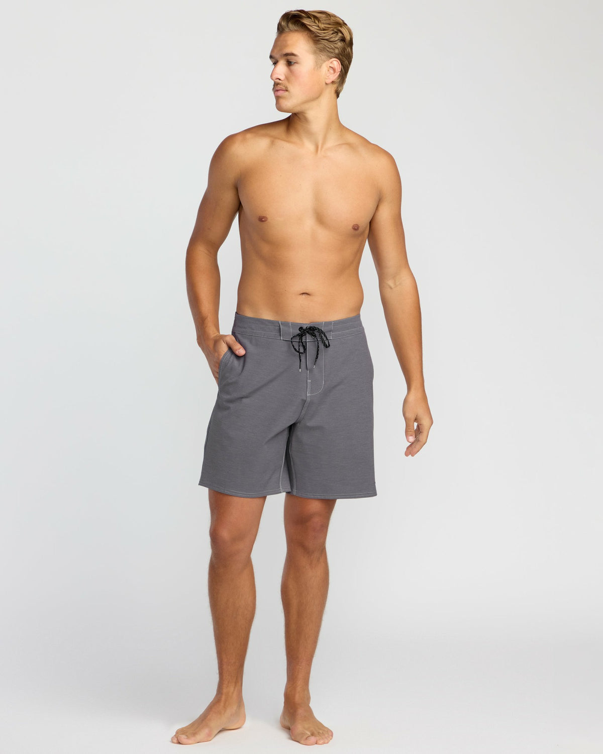Billabong Men's Every Other Day Lo Tide 18\" Boardshorts - Gray Violet