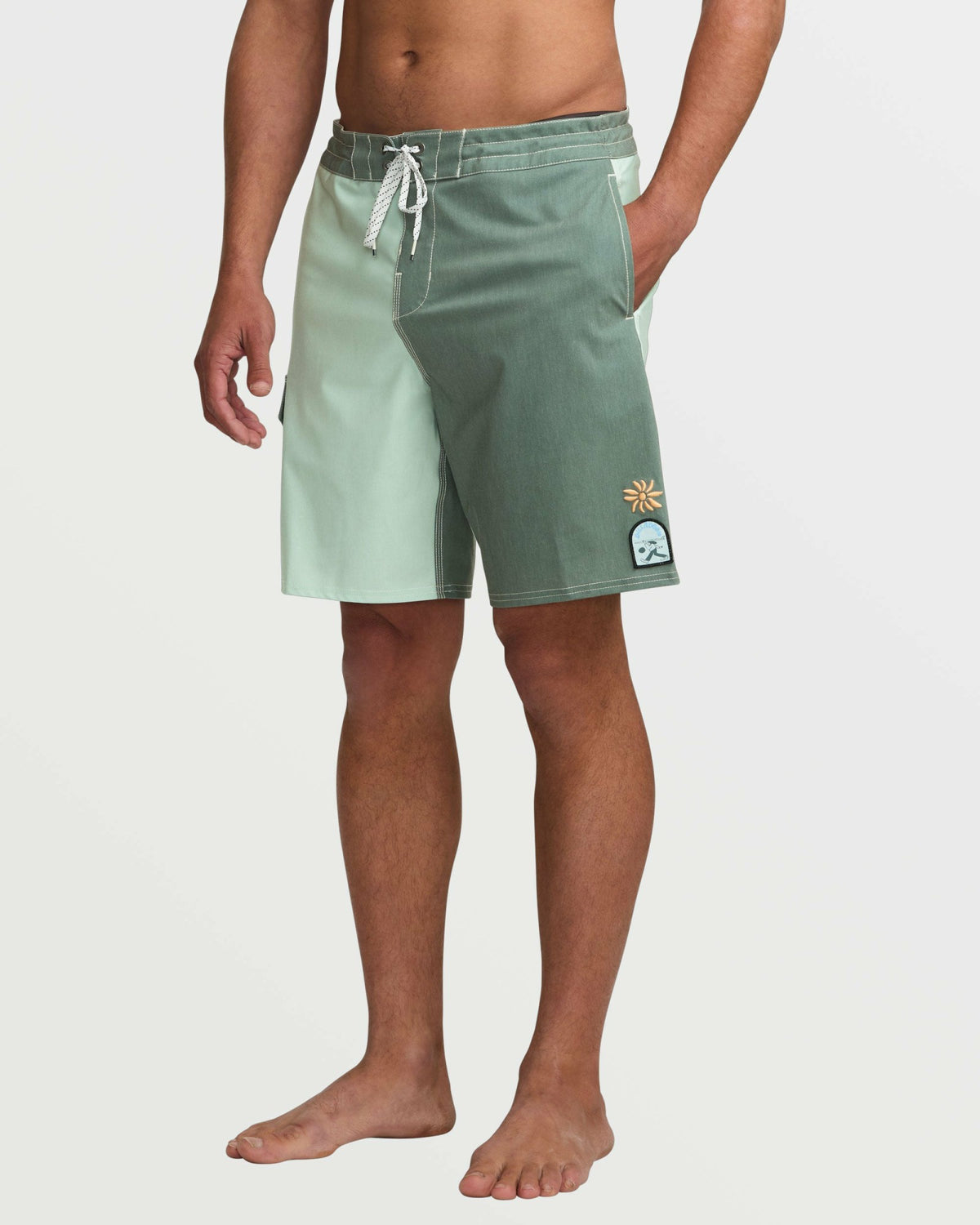Billabong Men's Sunshine Lo Tide 19\" Boardshorts - Green Tea